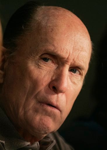 American actor Robert Duvall listens during a press conference for the film We Own the Night, at the 60th International film festival in Cannes.