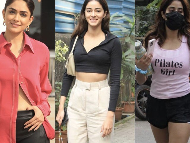Catching Up With Ananya, Janhvi And Mrunal