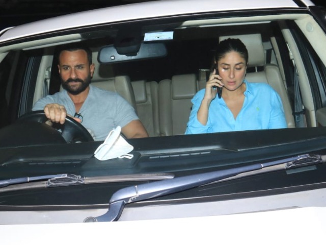 Catching Up With Kareena Kapoor And Saif Ali Khan