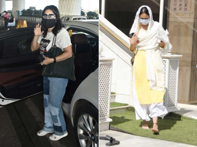 Catching Up With Sunny Leone And Rakul Preet Singh