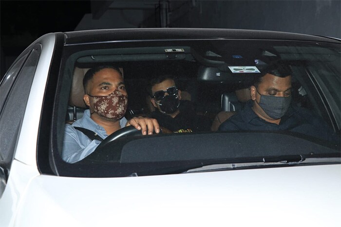 Karan Johar was also spotted outside Dharma Productions' office in Mumbai.