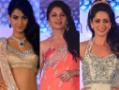 Catwalk cuties: Sonal, Bhagyashree, Vidya