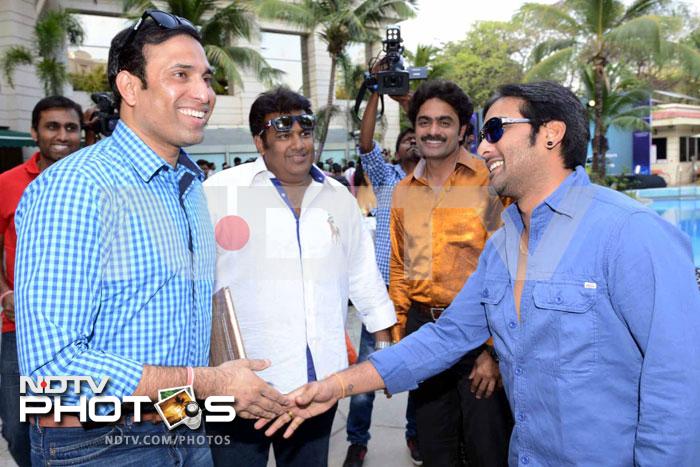 Telugu actor Srikanth\'s rendezvous with Sachin Tendulkar