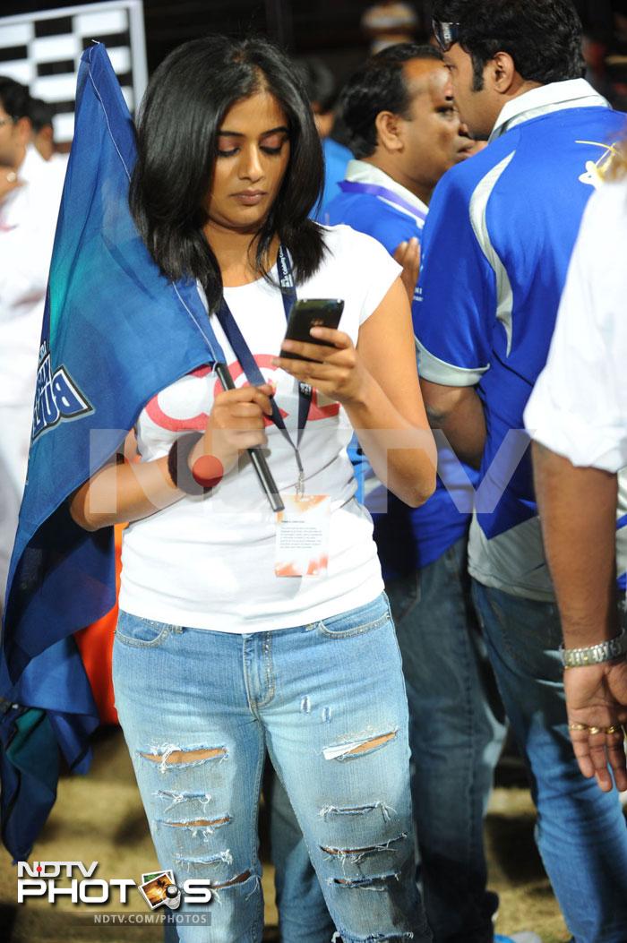 Priyamani looks busy.