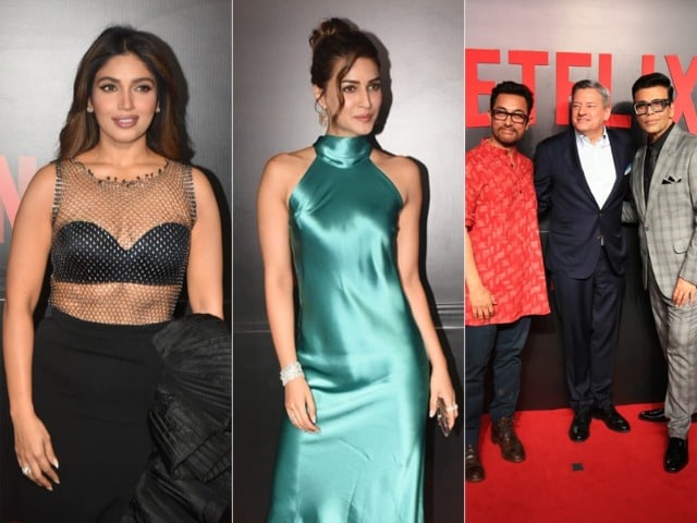 Photo : Celeb Roll-Call At Netflix Networking Party: Kriti Sanon, Bhumi Pednekar, Aamir Khan And Others