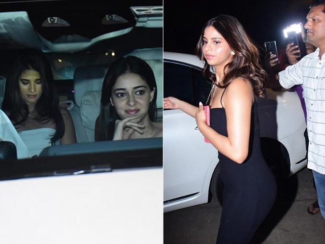 Celeb Roll-Call At Tania Shroff's Party: Suhana Khan, Ananya Panday And Others