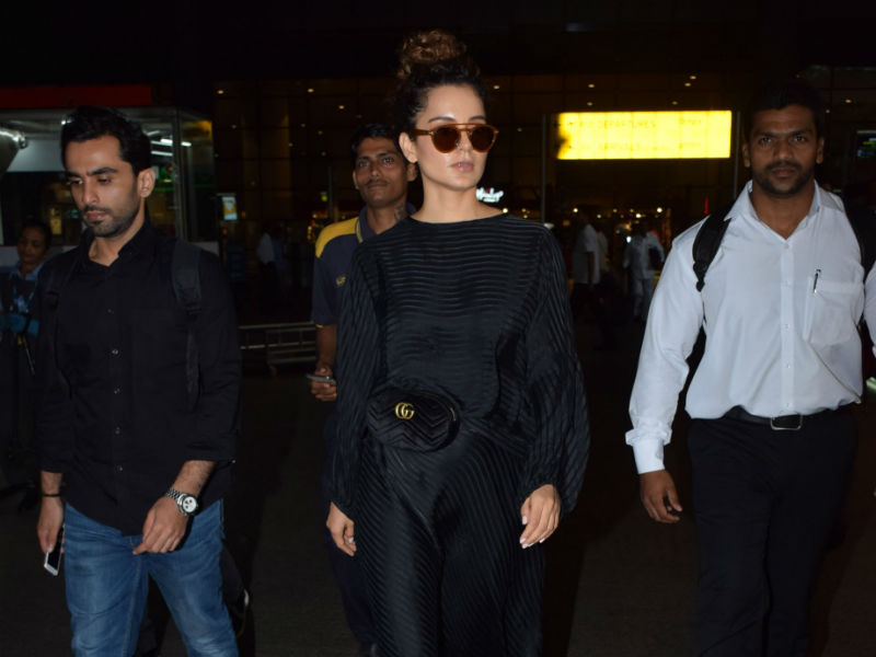 Kangana Ranaut, <I>Queen</I> Of Airport Fashion