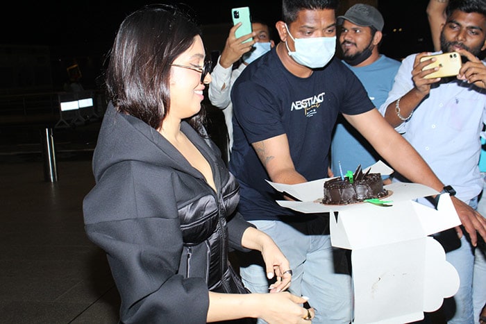 Celeb Spotting: Arjun Kapoor, Rashmika Mandanna And Bhumi Pednekar At The Airport