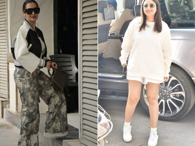 Celeb Spotting: Malaika Arora, Parineeti Chopra And Others