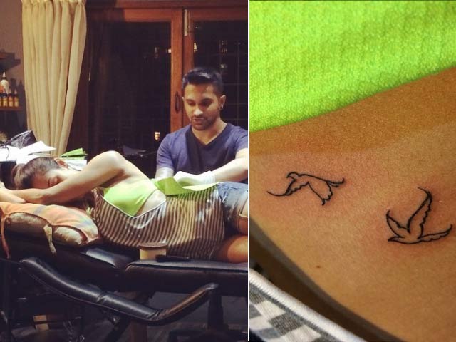 Photo : Malaika is Free as a Bird, That's What Her Tattoo Says