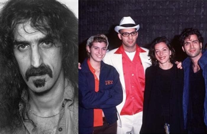 Frank Zappa's musical talent didn't quite translate so well into his home life. He famously named his offspring - Moon Unit, Dweezil, Ahmet Emuukha Rodan and Diva Thin Muffin Pigeen. They just ?Zappa' you away!