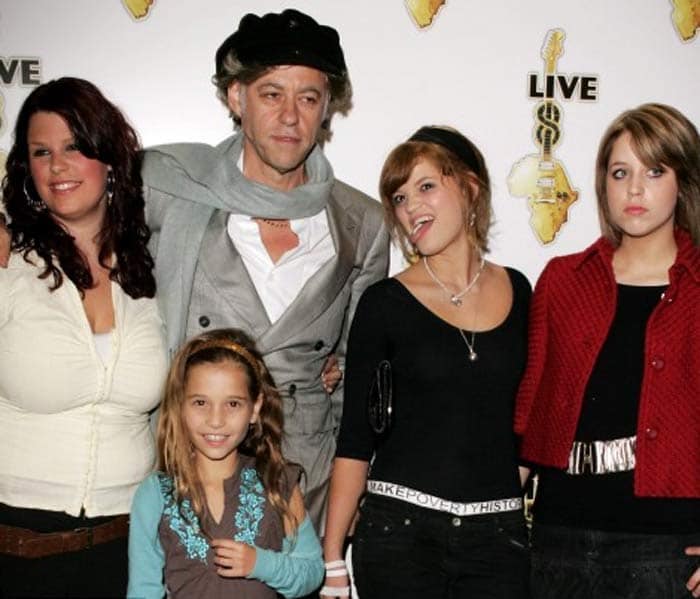 Bob Geldof wasn't liking Mondays, or whichever day of the week it was when his three girls with Paula Yates were born. Consider the names he bestowed on them ? Fifi Trixiebell, Peaches Honeyblossom and Little Pixie. TV's party girl Paula Yates took her baby naming talents with her when she left Geldof for INXS frontman Micahel Hutchence. The troubled singer killed himself soon after, and Paula herself died four years later, leaving her daughter with Hutchence to be raised by her ex-husband. The little girl fitted right in with Geldof's gang of girls. Her name ? Heavenly Hiraani Tiger Lily.