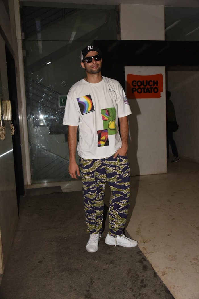 Siddhant Chaturvedi was spotted in Bandra.