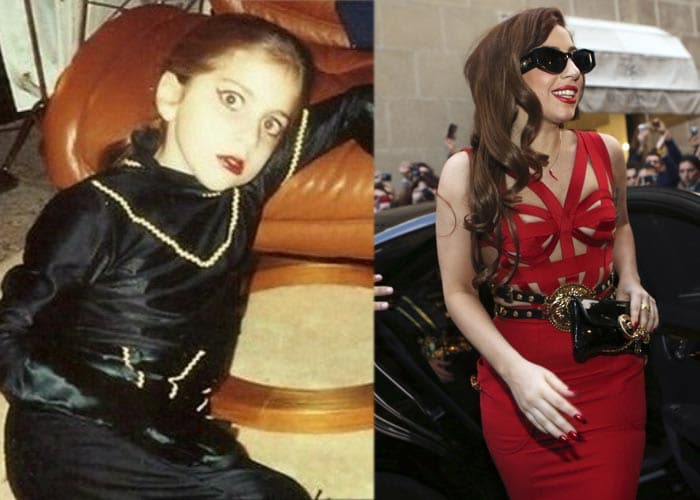 This is what Lady Gaga looked like at 9