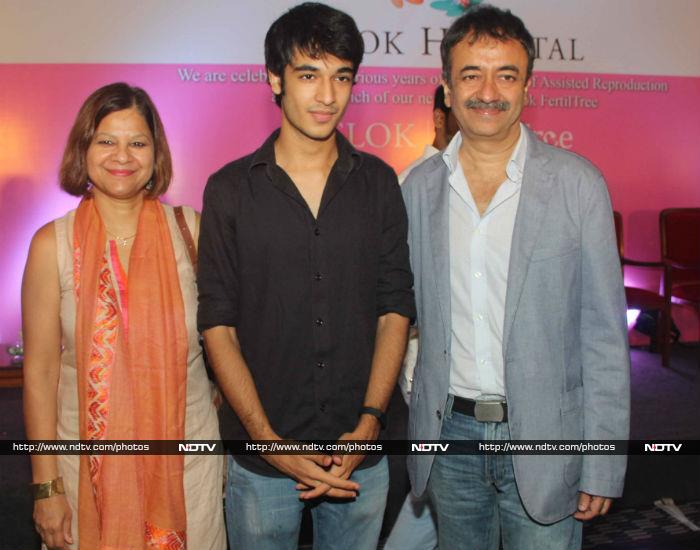 They were joined by Rajkumar Hirani and his family.