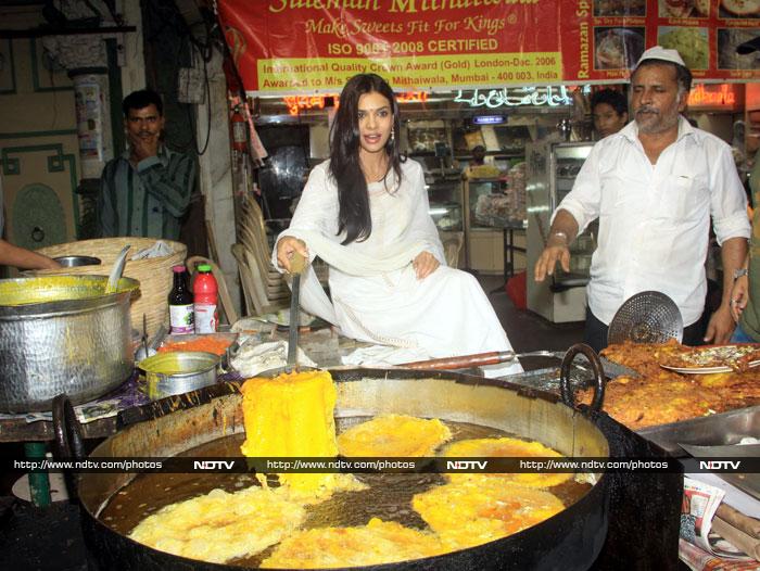 Food and Fest: Surveen, Sara, Imran, Abhay