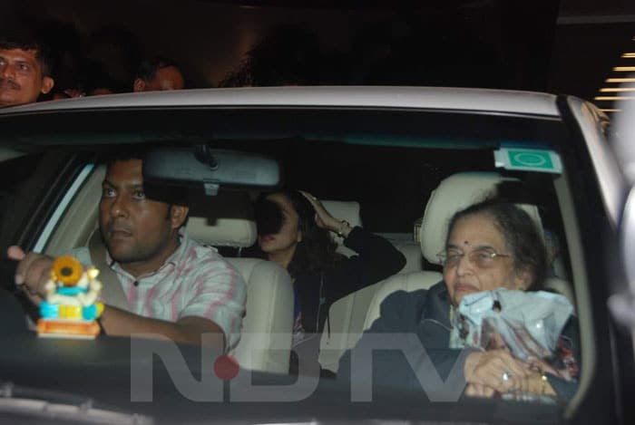 Spotted: Madhuri At The Airport