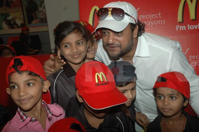 Music composer and director Sajid Ali joined Arjun for a good cause.