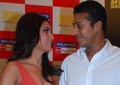 Spotted: Lara with Mahesh Bhupathi