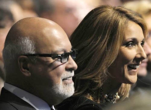 <b>With hubby</b>: Celine Dion, right, and husband Rene Angelil attend the ADISQ gala, the Quebec music industry awards in Montreal, Canada.