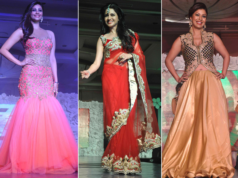 Daisy Shah, Bhagyashree, Debina Walk the Ramp For Charity Daisy Shah, Bhagyashree, Debina Walk the Ramp For Charity