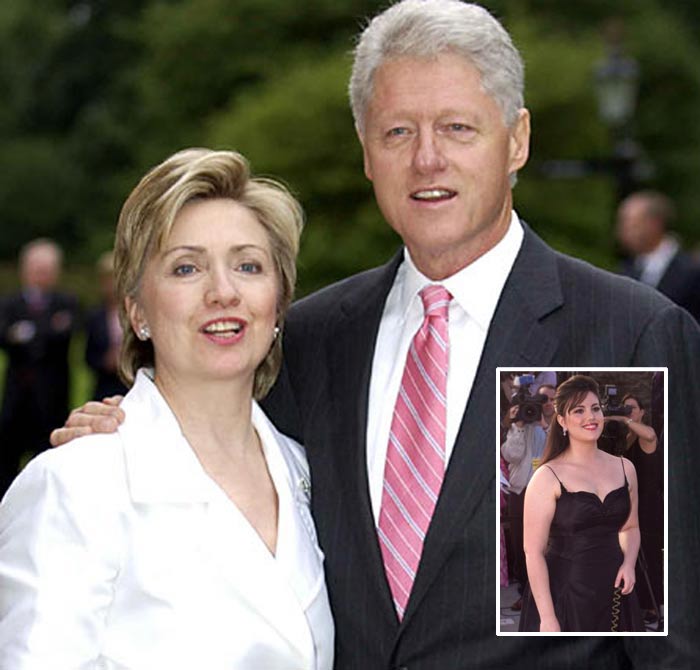 <b>Bill Clinton</b>:  Before he occupied the Oval Office, Clinton was reportedly engaged in extra-marital affairs with Ginnifer Flowers and Paula Jones. But it was his dalliance with White House intern Monica Lewinsky that threatened his marriage and his subsequent impeachment by Congress. In the event, the American President got off lightly. Wife Hillary Clinton stood by him, and the Senate voted not to remove him from office.