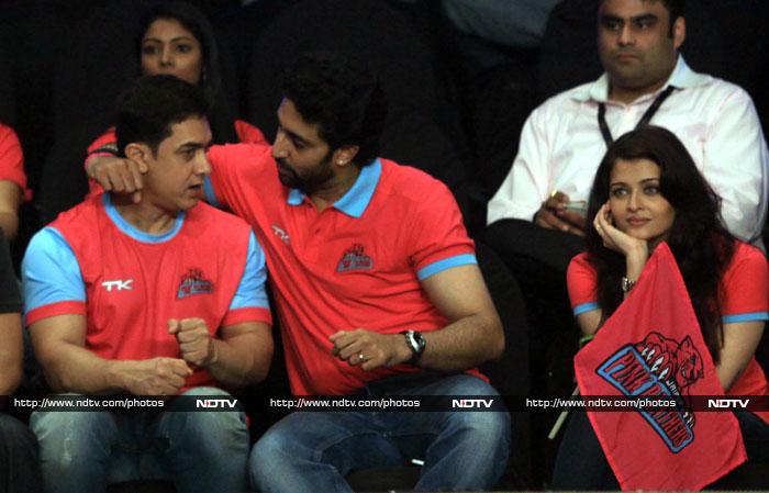 Celebrity Roll Call: Sachin, Aamir, Ash, SRK Cheer for Abhishek\'s Kabbadi Team