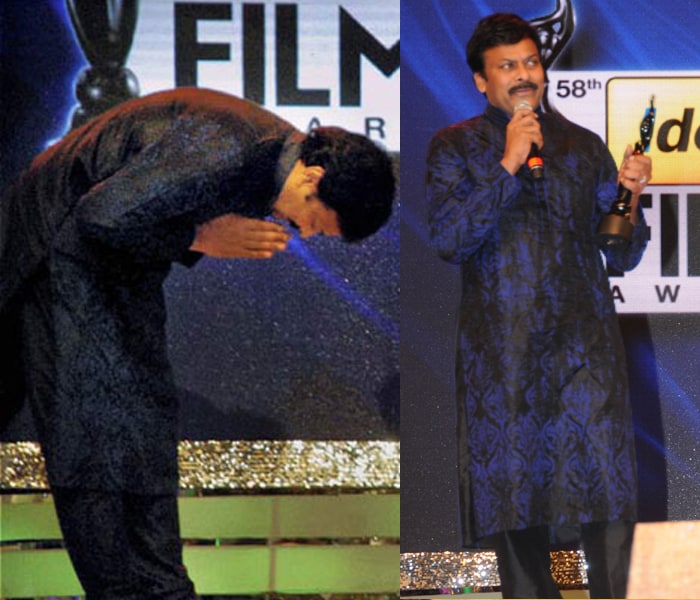 Chiranjeevi returned to form with hits like <i>Master</i>,<i> Bavagaru Bagunnara</i>, <i>Choodalani Vundi</i>, <i>Sneham Kosam</i> - for which he received his sixth Telugu Filmfare Award for Best Actor, and <i>Annayya</i>.