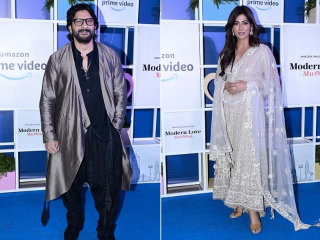 Chitrangada Singh And Arshad Warsi Arrive In Style At <i>Modern Love: Mumbai</i> Screening