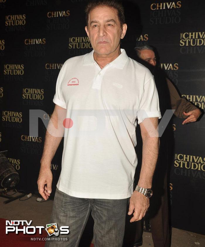 Dalip Tahil at the party.