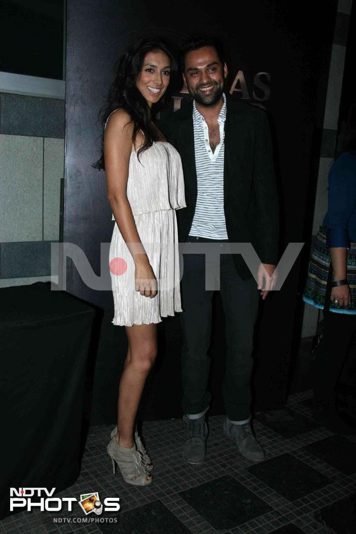 Abhay Deol came to the event with girlfriend Preeti Desai and the two were smiling from ear to ear.