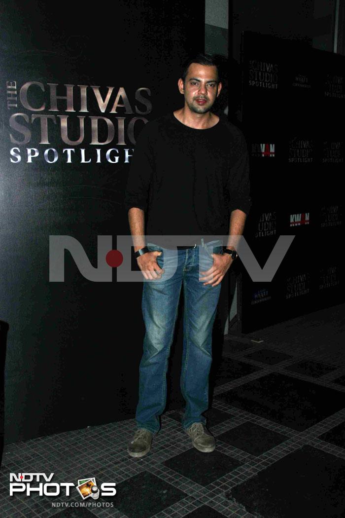 Actor and anchor Cyrus Sahukar decided to dress casual for the event.