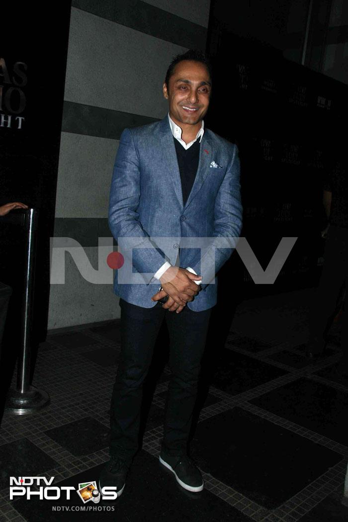 Rahul Bose was all smiles posing for the shutterbugs.