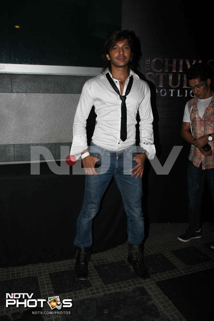 Choreographer Terence Lewis struck a unique fashion statement.