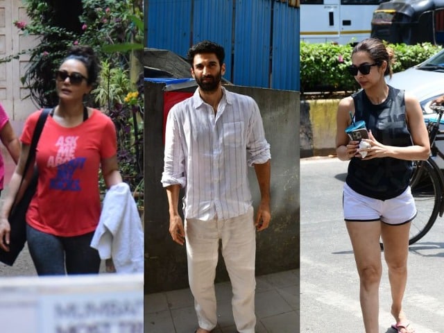 Photo : City Of Stars: Malaika Arora, Preity Zinta And Aditya Roy Kapur Spotted