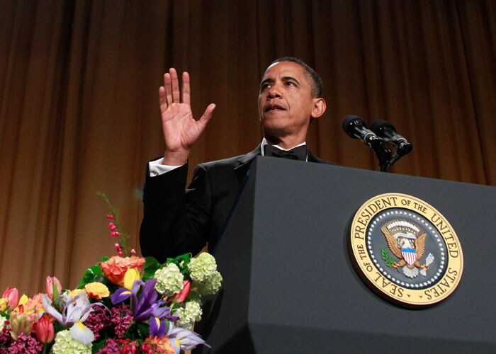 Clooney, Kim, Charlize and other stars at White House Correspondents Dinner