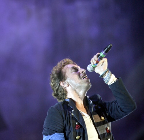 <b>High note</b>: Coldplay's debut album <I>Parachutes</i> sold nearly five million copies worldwide, winning a clutch of awards.