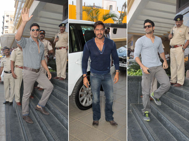 Bollywood's special day with Mumbai Police