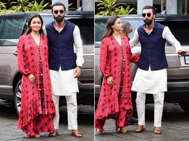 Couple Spotting: Alia Bhatt And Ranbir Kapoor Fly Out Of Mumbai