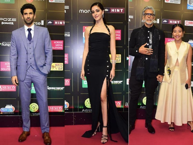 Couple Spotting On Red Carpet: Ananya-Aditya, Milind Soman-Ankita Konwar