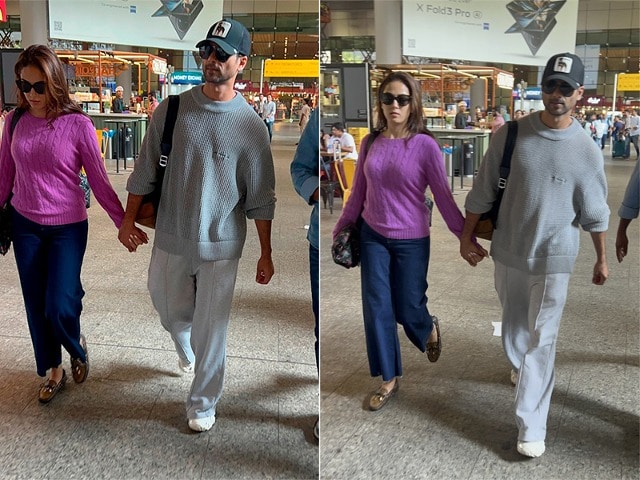 Photo : Couple Spotting: Shahid Kapoor And Mira Rajput's Airport Look Be Like