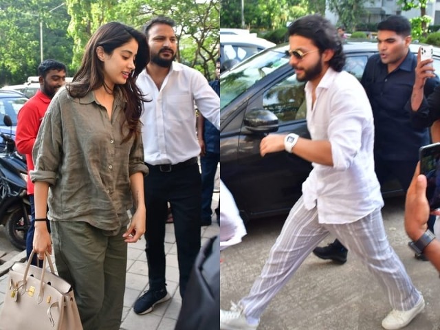 Couple Spotting: Janhvi Kapoor And Shikhar Pahariya's Day Out In Mumbai