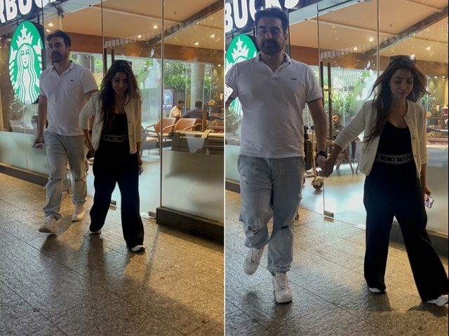Photo : Couple Spotting: Arbaaz Khan And Shura's Day Out