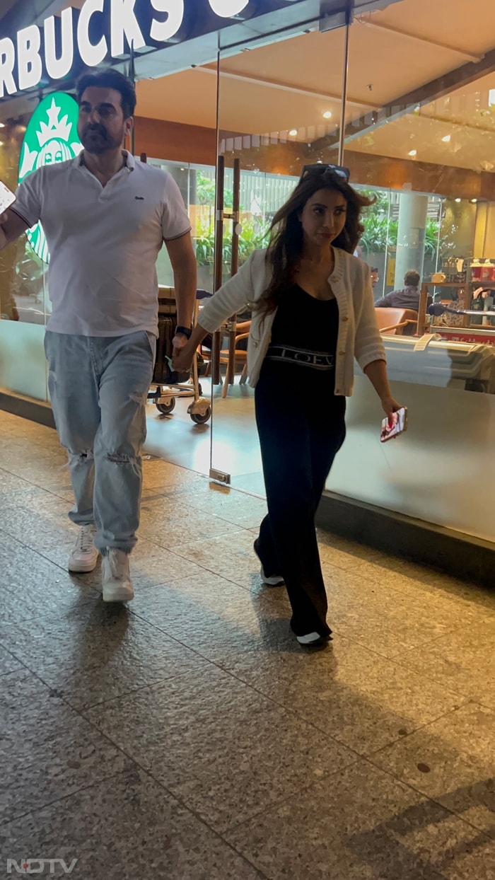 Couple Spotting: Arbaaz Khan And Shura\'s Day Out