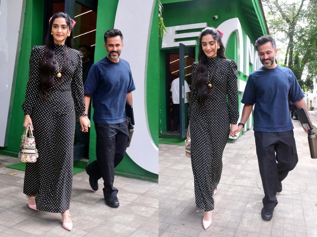 Couple Spotting: Sonam Kapoor And Anand Ahuja In Mumbai 