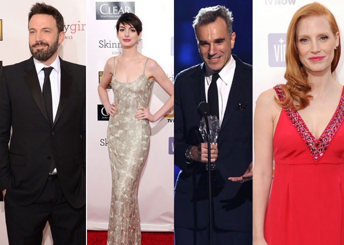 Celebrity line-up at Critics\' Choice Awards