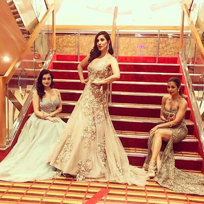 Malaika, Shilpa, Dia Dazzle At Cruise Wedding