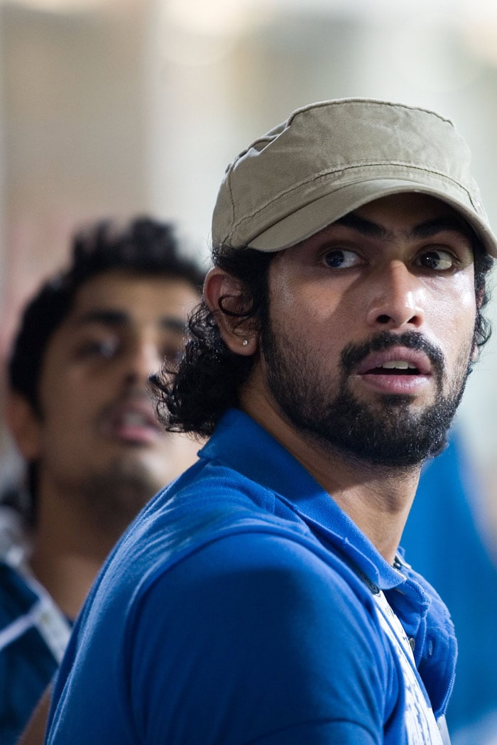 Actor Rana during the 2010 DLF Indian Premier League T20 semi final match between Deccan Chargers and the Chennai Super Kings played at DY Patil Stadium on April 22, 2010 in Navi Mumbai, India.  (Photo: Getty Images)