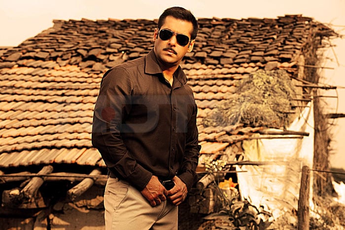 Salman Khan in a still from the movie.