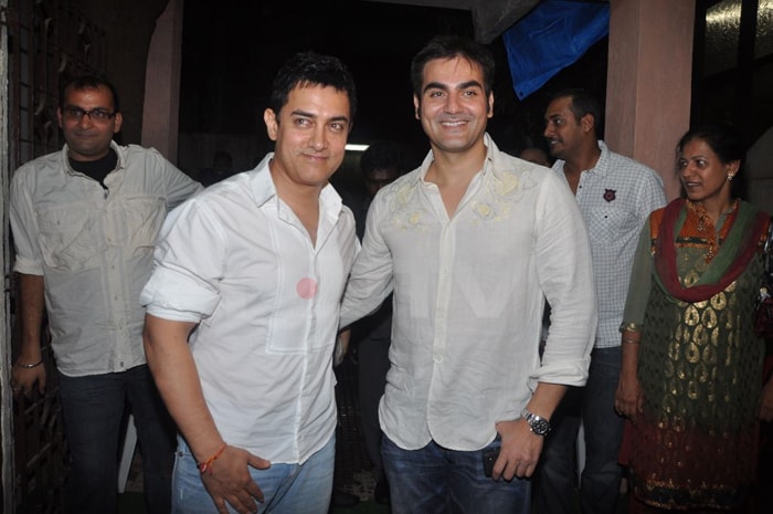 Stars at the special screening of <i>Dabangg</i>